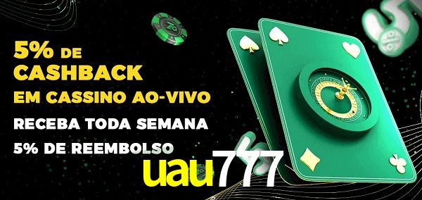 Promoções do cassino ao Vivo uau777